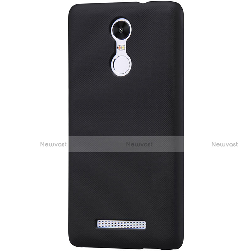 Mesh Hole Hard Rigid Snap On Case Cover for Xiaomi Redmi Note 3 Black