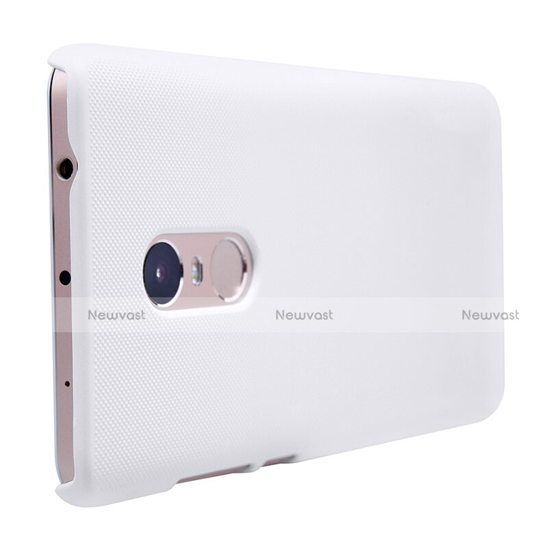 Mesh Hole Hard Rigid Snap On Case Cover for Xiaomi Redmi Note 4 White