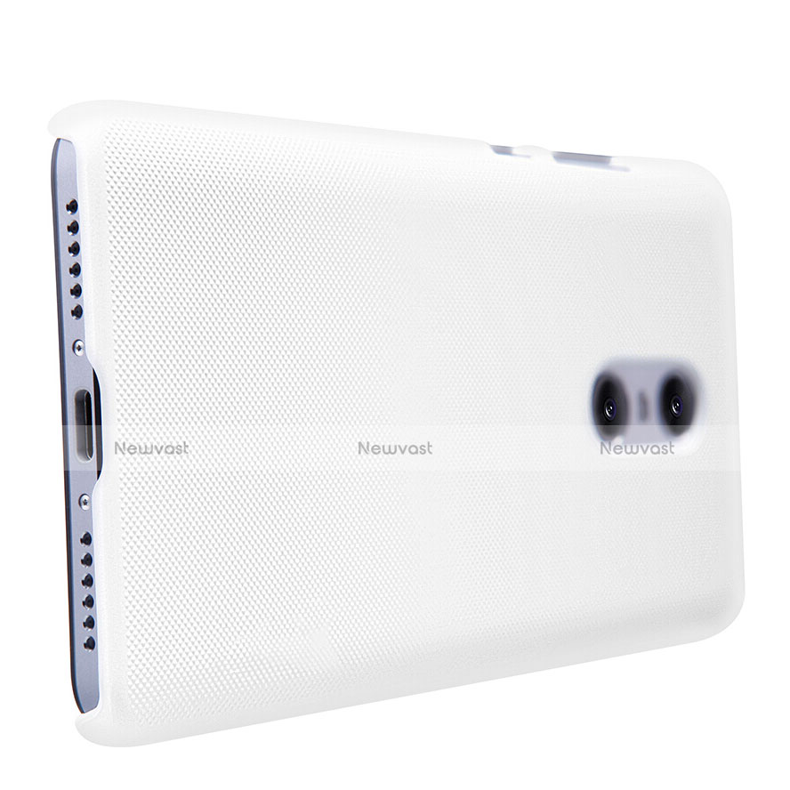 Mesh Hole Hard Rigid Snap On Case Cover for Xiaomi Redmi Pro White