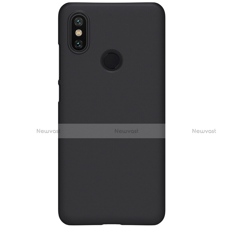 Mesh Hole Hard Rigid Snap On Case Cover M01 for Xiaomi Mi 6X Black