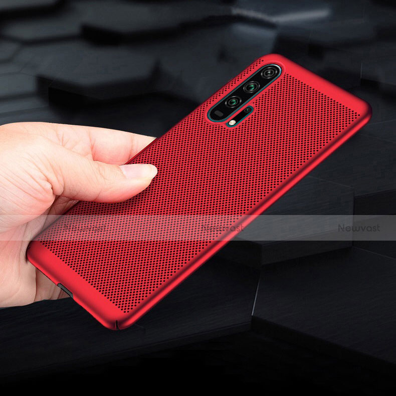 Mesh Hole Hard Rigid Snap On Case Cover W01 for Huawei Honor 20 Pro