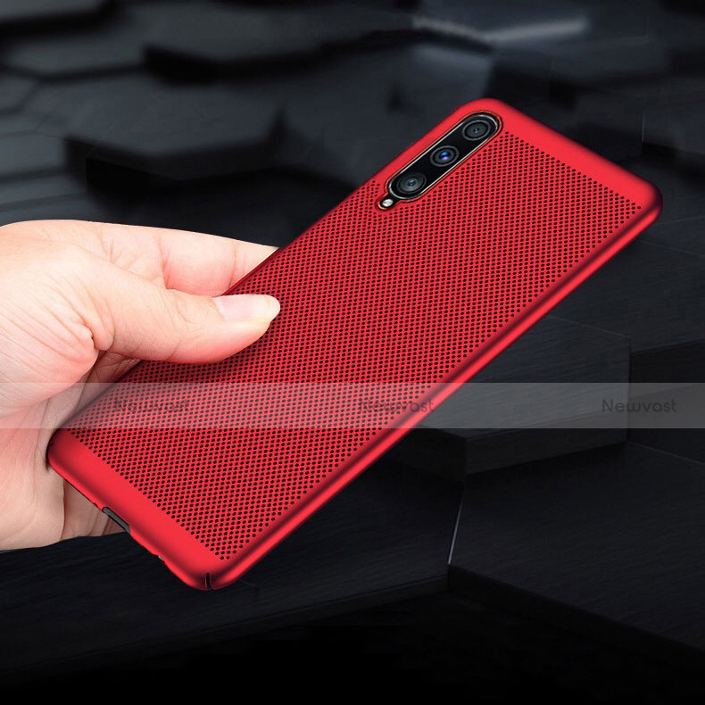 Mesh Hole Hard Rigid Snap On Case Cover W01 for Samsung Galaxy A70