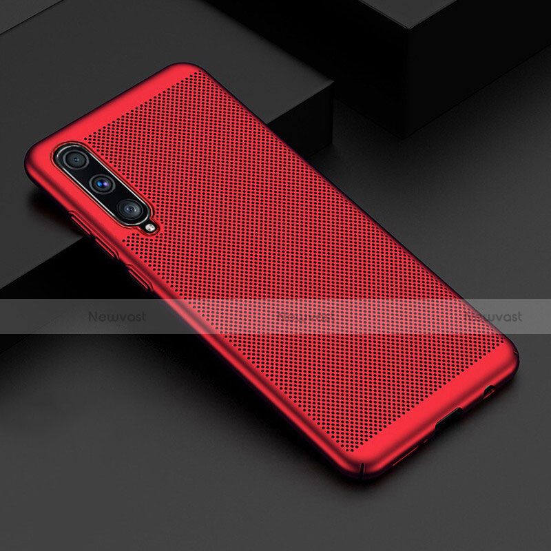 Mesh Hole Hard Rigid Snap On Case Cover W01 for Samsung Galaxy A90 5G