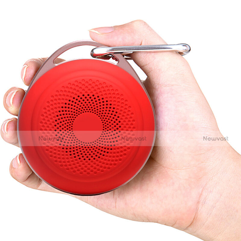 Mini Wireless Bluetooth Speaker Portable Stereo Super Bass Loudspeaker S20 Red