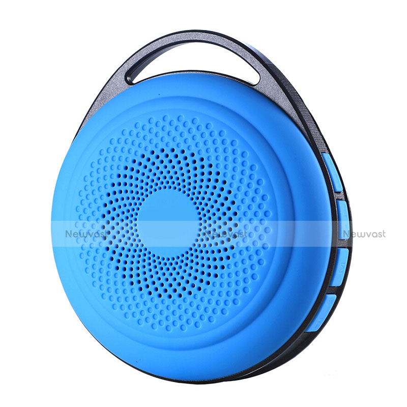 Mini Wireless Bluetooth Speaker Portable Stereo Super Bass Loudspeaker S20 Sky Blue