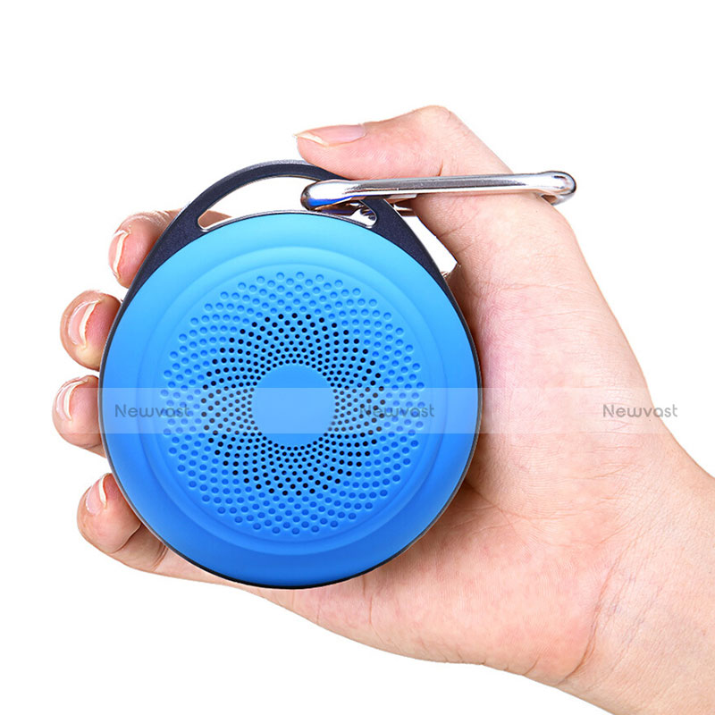 Mini Wireless Bluetooth Speaker Portable Stereo Super Bass Loudspeaker S20 Sky Blue