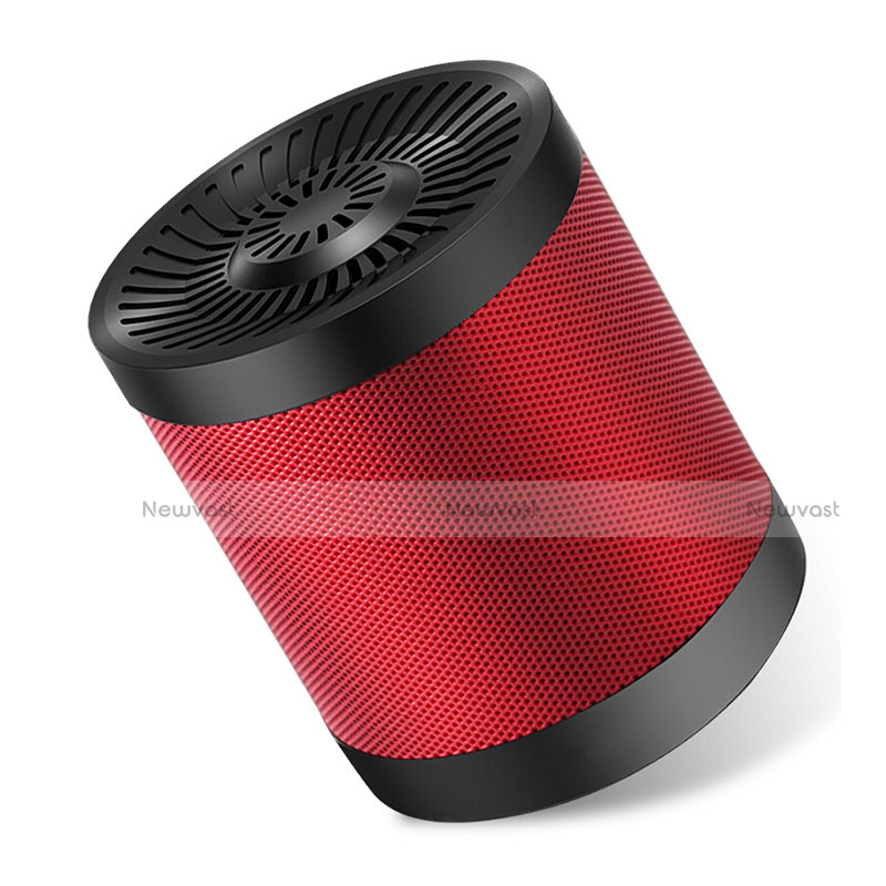 Mini Wireless Bluetooth Speaker Portable Stereo Super Bass Loudspeaker S21 Red