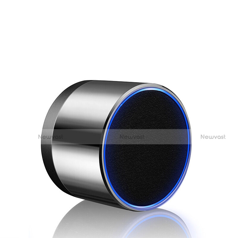 Mini Wireless Bluetooth Speaker Portable Stereo Super Bass Loudspeaker S27 Silver