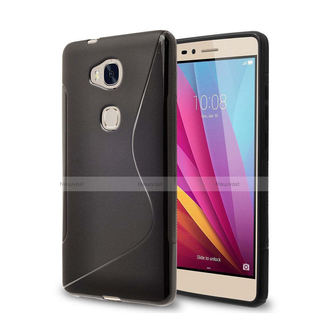 S-Line Gel Soft Case for Huawei Honor Play 5X Black