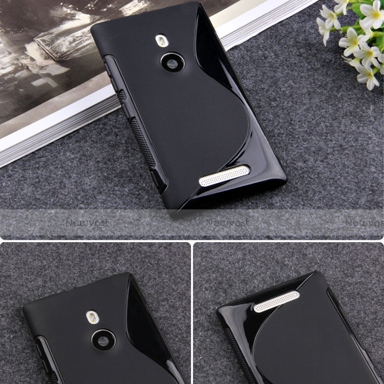 S-Line Gel Soft Case for Nokia Lumia 925 Black