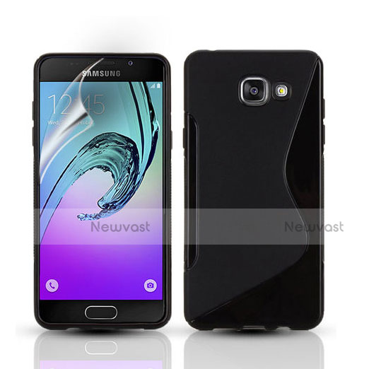 S-Line Gel Soft Case for Samsung Galaxy A3 (2016) SM-A310F Black