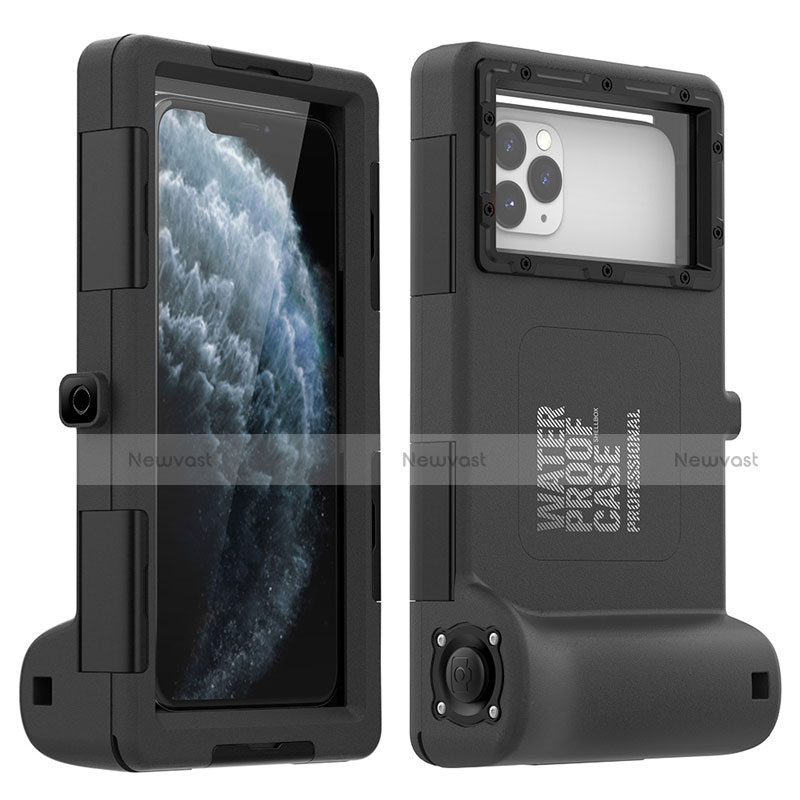 Silicone and Plastic Waterproof Case 360 Degrees Underwater Shell Cover for Apple iPhone 6 Plus