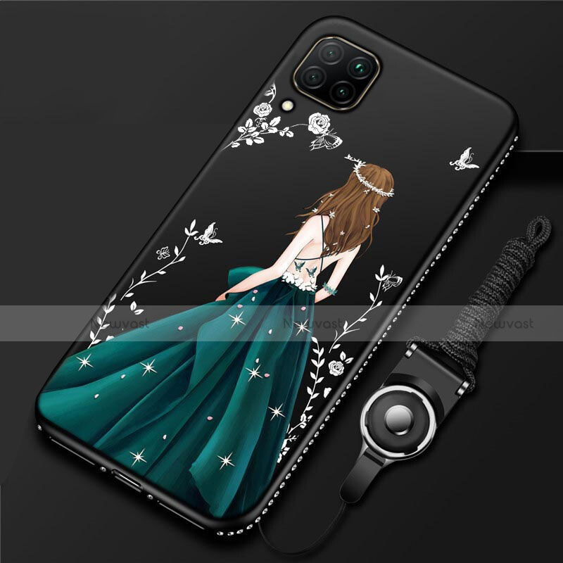 Silicone Candy Rubber Gel Dress Party Girl Soft Case Cover for Huawei Nova 6 SE