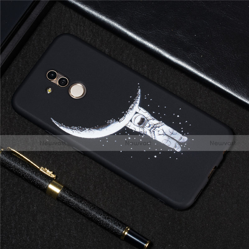 Silicone Candy Rubber Gel Fashionable Pattern Soft Case Cover A01 for Huawei Mate 20 Lite