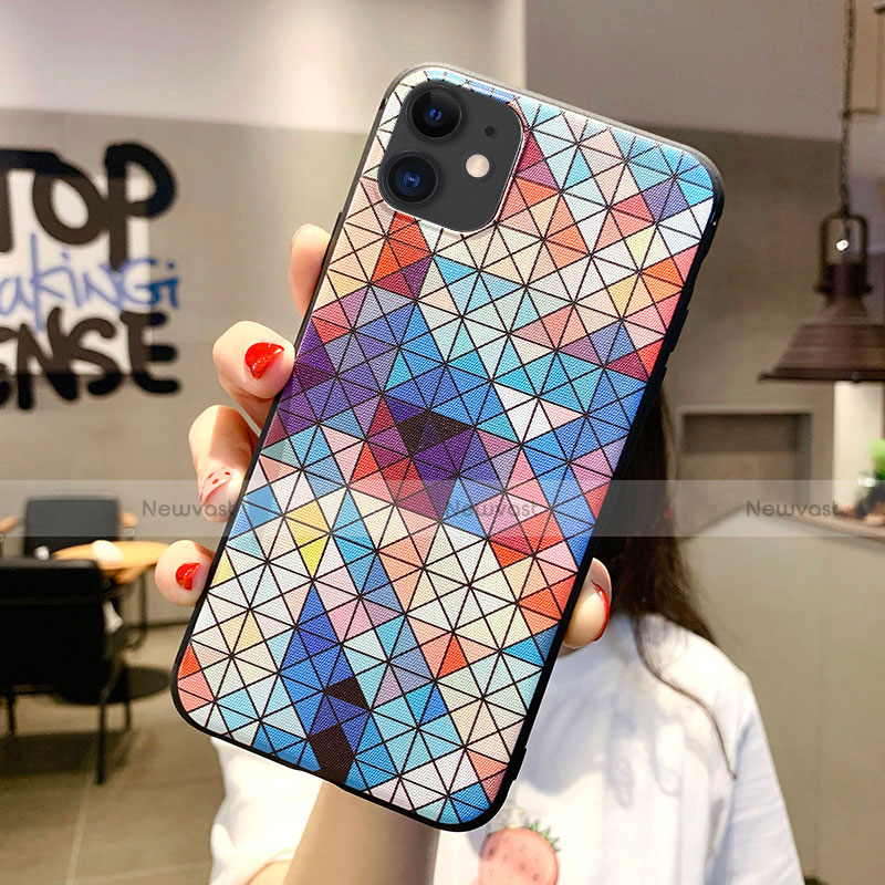 Silicone Candy Rubber Gel Fashionable Pattern Soft Case Cover F02 for Apple iPhone 11