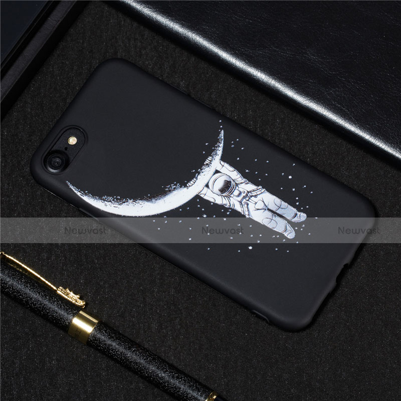 Silicone Candy Rubber Gel Fashionable Pattern Soft Case Cover for Apple iPhone 7