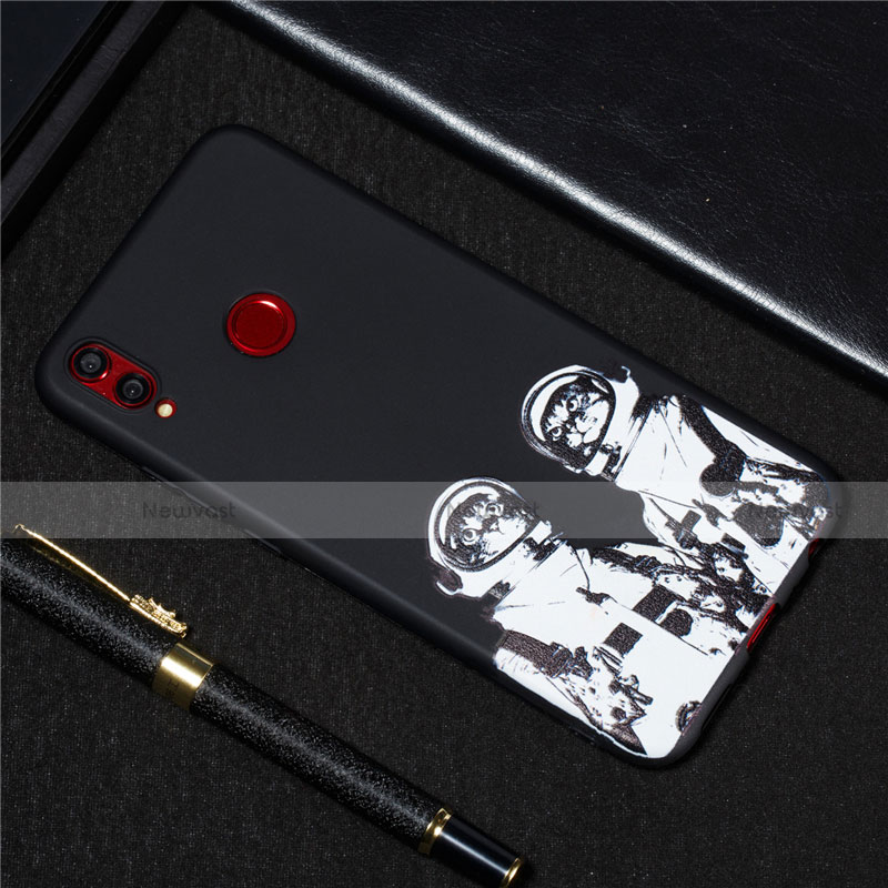 Silicone Candy Rubber Gel Fashionable Pattern Soft Case Cover for Huawei Honor 8X