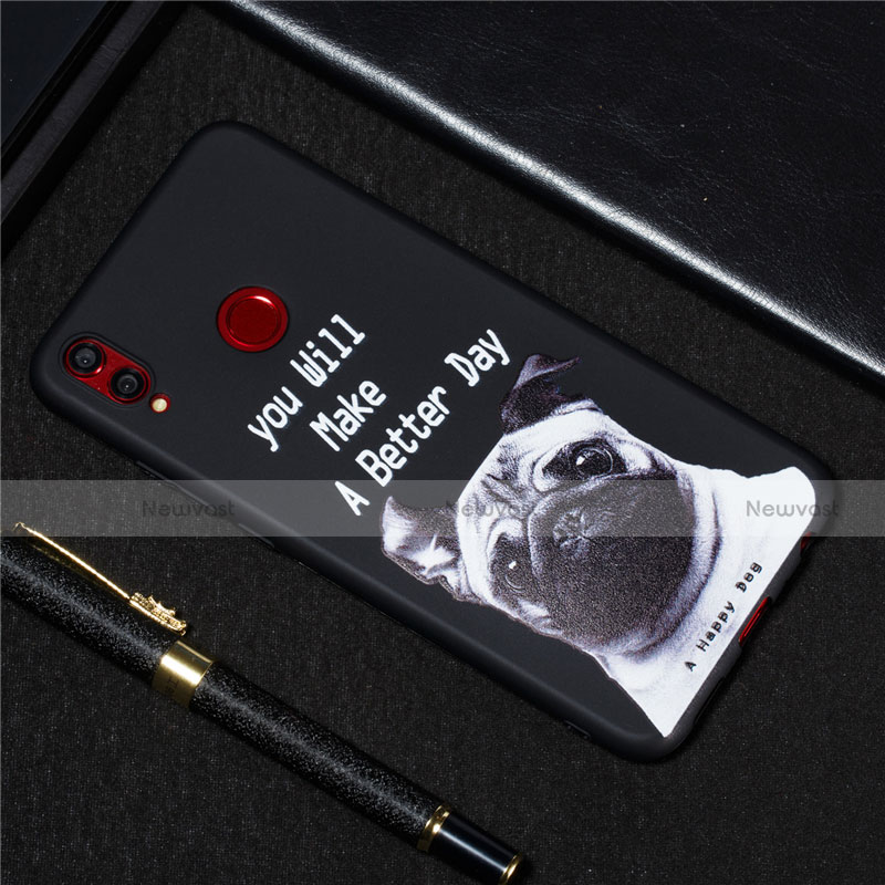 Silicone Candy Rubber Gel Fashionable Pattern Soft Case Cover for Huawei Honor V10 Lite