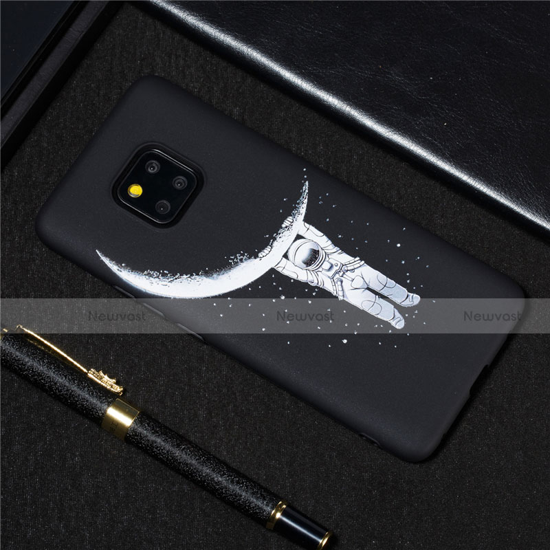 Silicone Candy Rubber Gel Fashionable Pattern Soft Case Cover for Huawei Mate 20 Pro