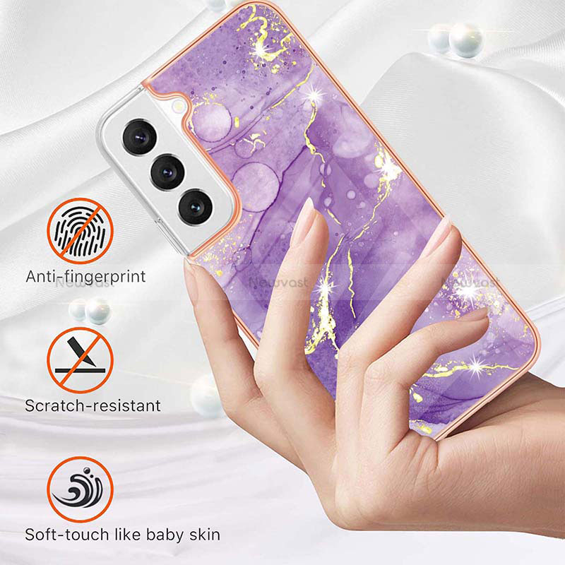 Silicone Candy Rubber Gel Fashionable Pattern Soft Case Cover for Samsung Galaxy S22 Plus 5G