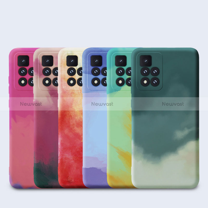 Silicone Candy Rubber Gel Fashionable Pattern Soft Case Cover for Xiaomi Poco X4 NFC