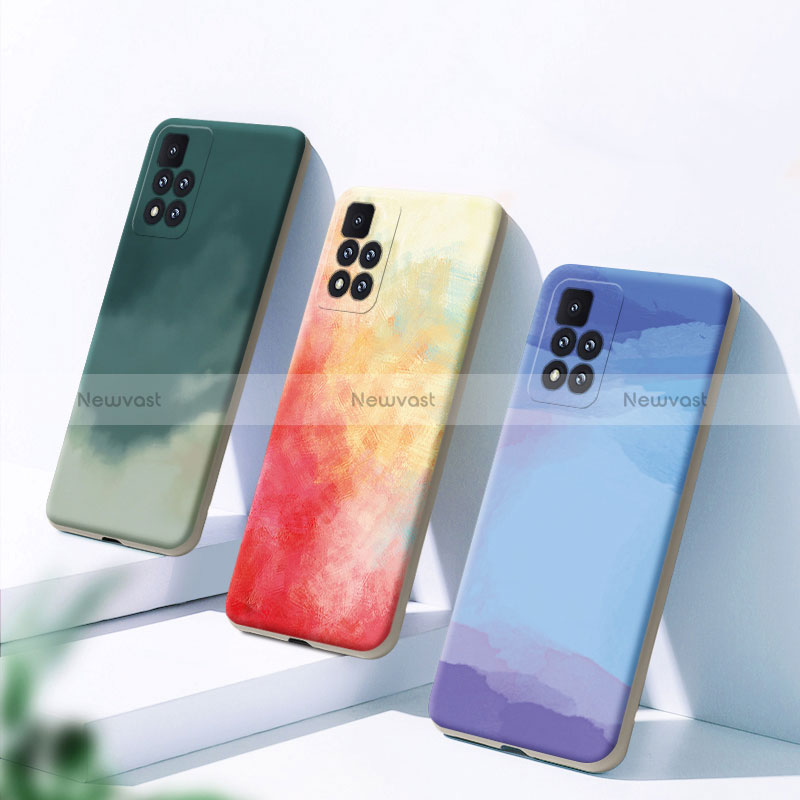 Silicone Candy Rubber Gel Fashionable Pattern Soft Case Cover for Xiaomi Poco X4 NFC