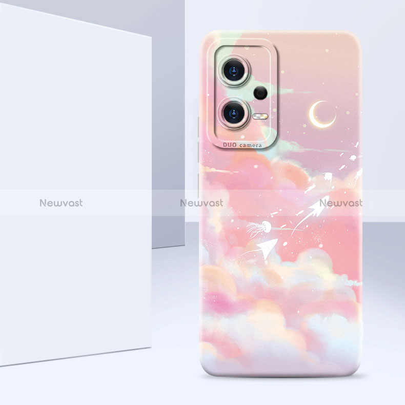 Silicone Candy Rubber Gel Fashionable Pattern Soft Case Cover for Xiaomi Redmi Note 12 Pro+ Plus 5G