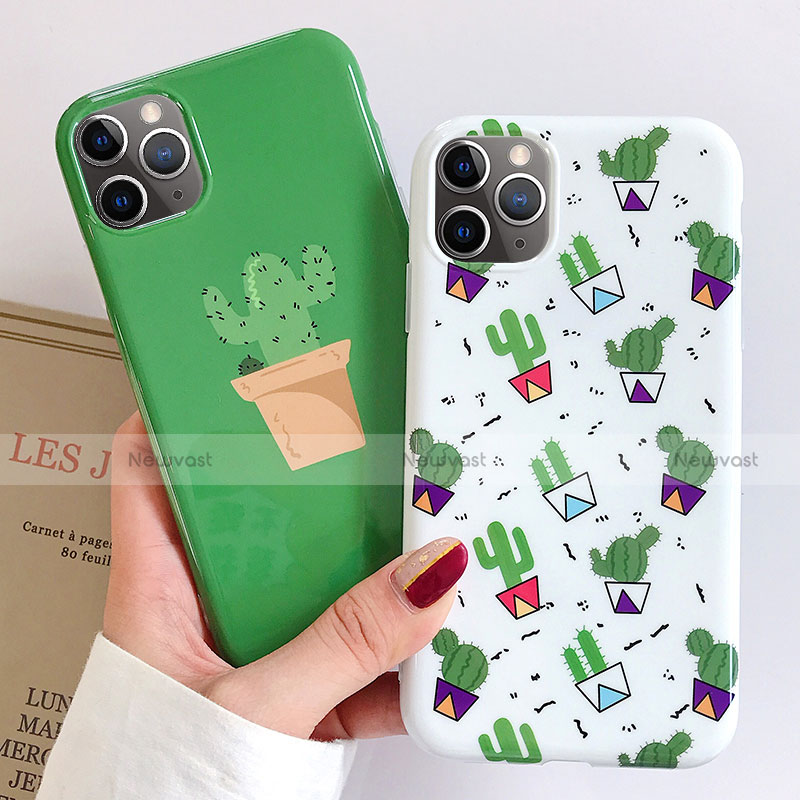 Silicone Candy Rubber Gel Fashionable Pattern Soft Case Cover H01 for Apple iPhone 11 Pro Max