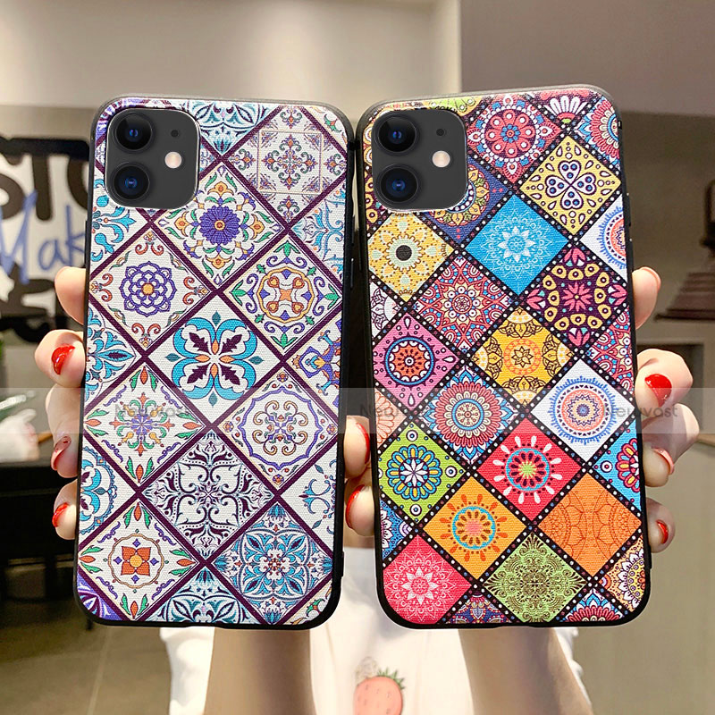 Silicone Candy Rubber Gel Fashionable Pattern Soft Case Cover H03 for Apple iPhone 11