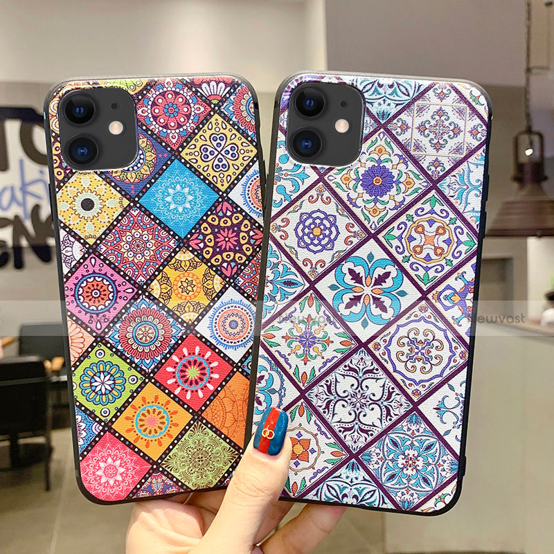 Silicone Candy Rubber Gel Fashionable Pattern Soft Case Cover H03 for Apple iPhone 11