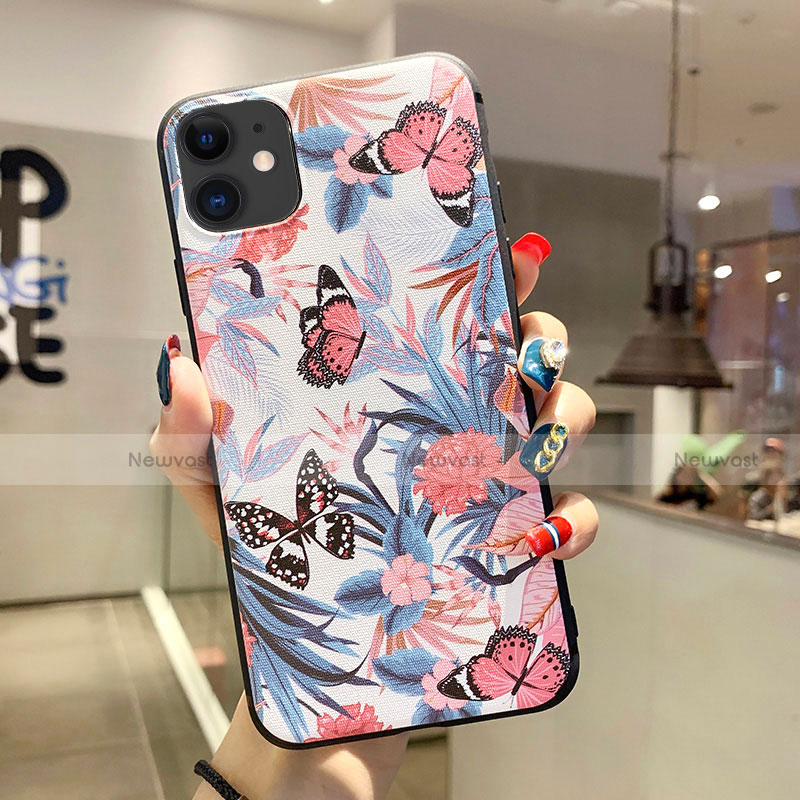 Silicone Candy Rubber Gel Fashionable Pattern Soft Case Cover H06 for Apple iPhone 11