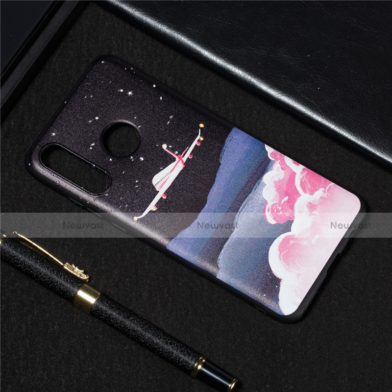 Silicone Candy Rubber Gel Fashionable Pattern Soft Case Cover S01 for Huawei Nova 4e