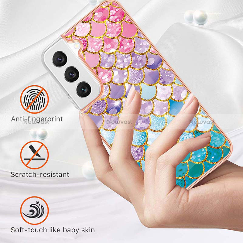 Silicone Candy Rubber Gel Fashionable Pattern Soft Case Cover S01 for Samsung Galaxy S24 5G