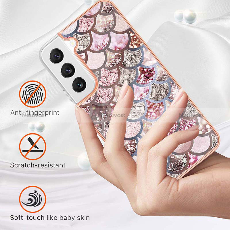 Silicone Candy Rubber Gel Fashionable Pattern Soft Case Cover S01 for Samsung Galaxy S24 5G