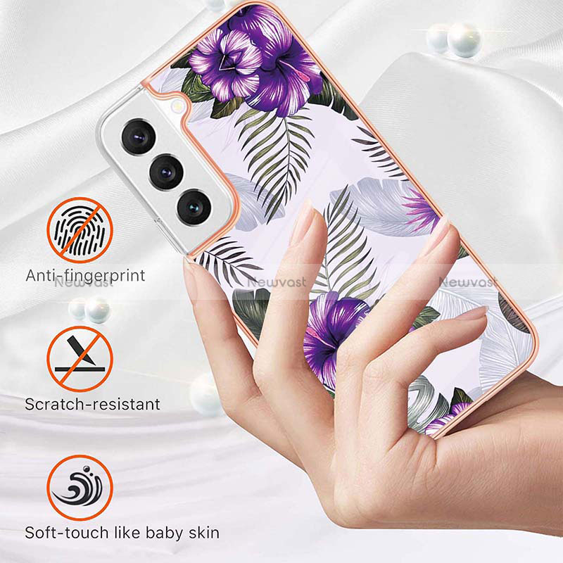 Silicone Candy Rubber Gel Fashionable Pattern Soft Case Cover S01 for Samsung Galaxy S24 5G