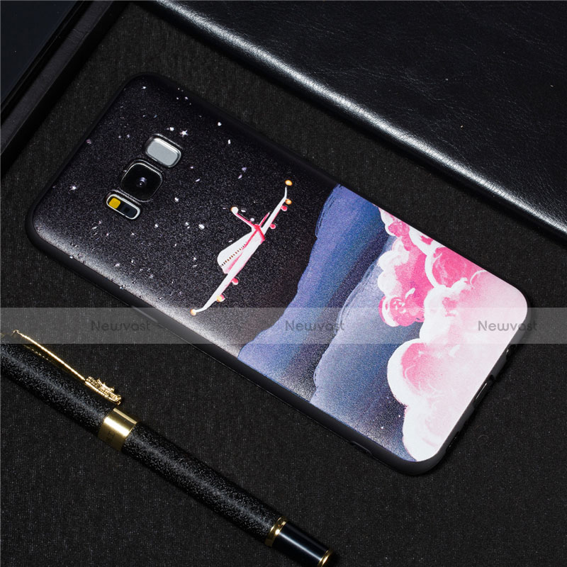 Silicone Candy Rubber Gel Fashionable Pattern Soft Case Cover S01 for Samsung Galaxy S8