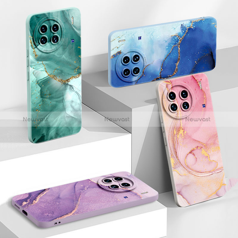 Silicone Candy Rubber Gel Fashionable Pattern Soft Case Cover S01 for Vivo X90 Pro+ Plus 5G