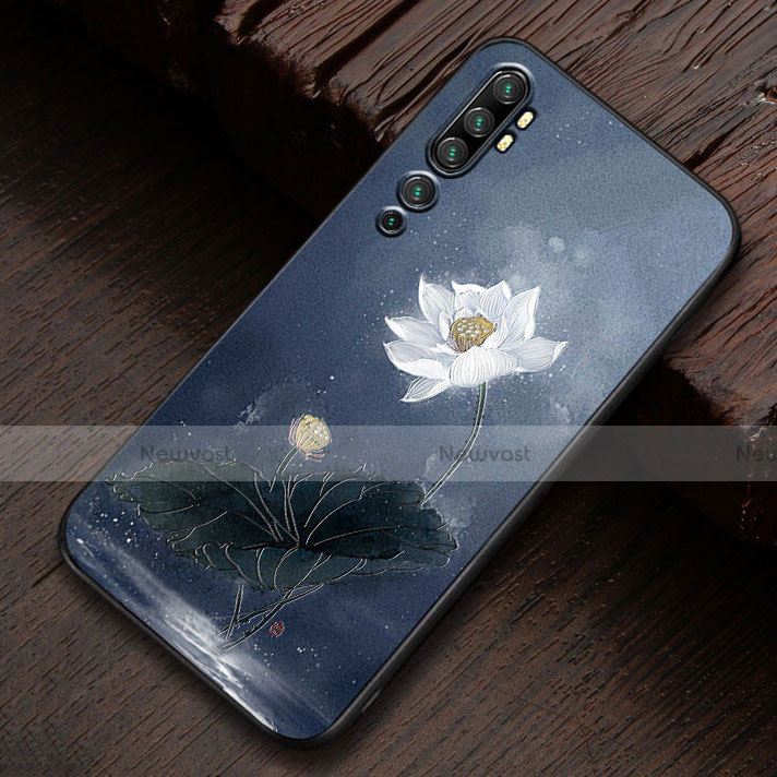 Silicone Candy Rubber Gel Fashionable Pattern Soft Case Cover S01 for Xiaomi Mi Note 10