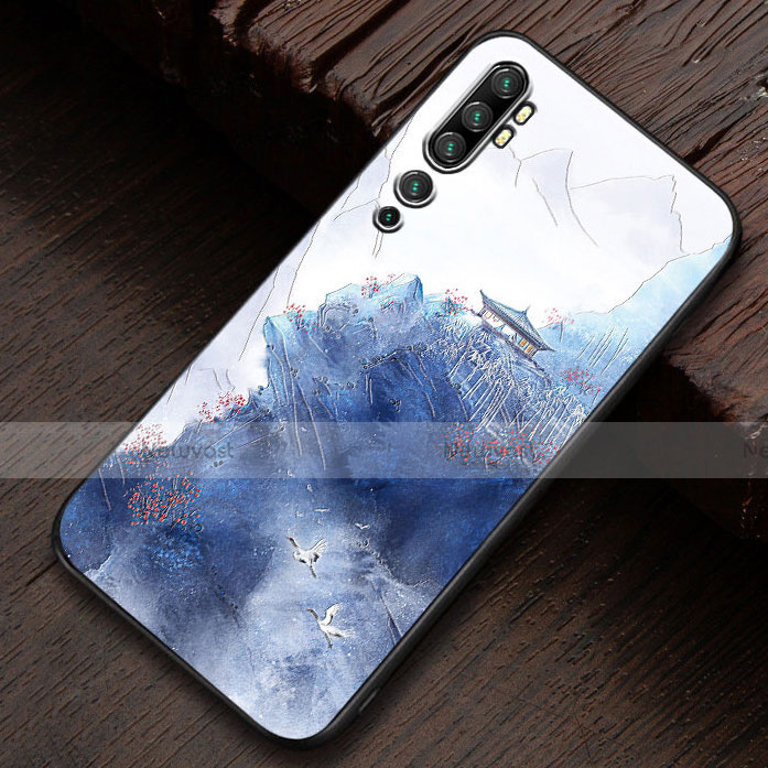 Silicone Candy Rubber Gel Fashionable Pattern Soft Case Cover S01 for Xiaomi Mi Note 10