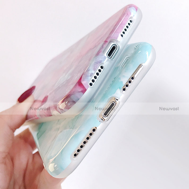 Silicone Candy Rubber Gel Fashionable Pattern Soft Case Cover S02 for Apple iPhone 11