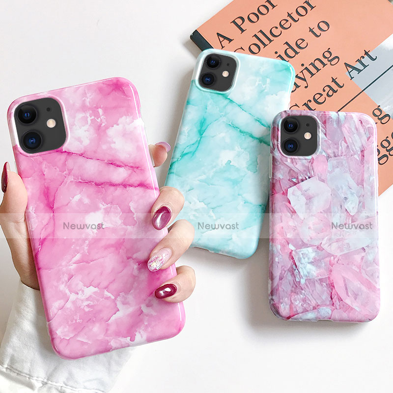 Silicone Candy Rubber Gel Fashionable Pattern Soft Case Cover S02 for Apple iPhone 11