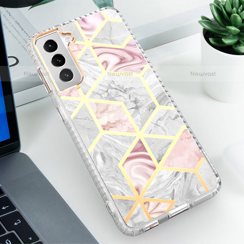 Silicone Candy Rubber Gel Fashionable Pattern Soft Case Cover S03 for Samsung Galaxy S21 FE 5G