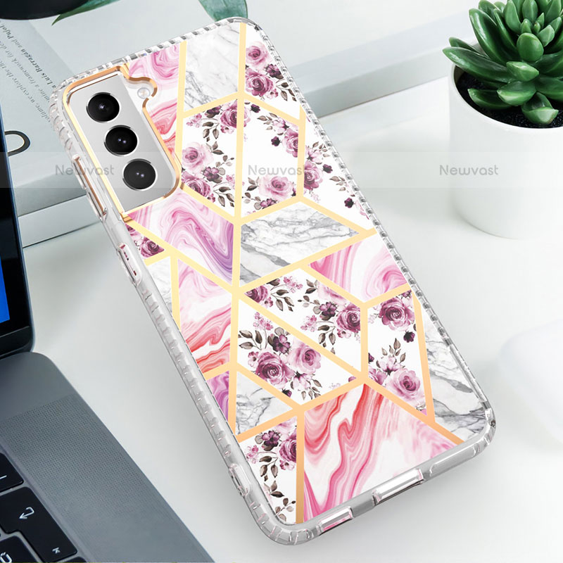 Silicone Candy Rubber Gel Fashionable Pattern Soft Case Cover S03 for Samsung Galaxy S21 FE 5G