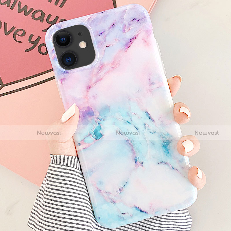 Silicone Candy Rubber Gel Fashionable Pattern Soft Case Cover S04 for Apple iPhone 11