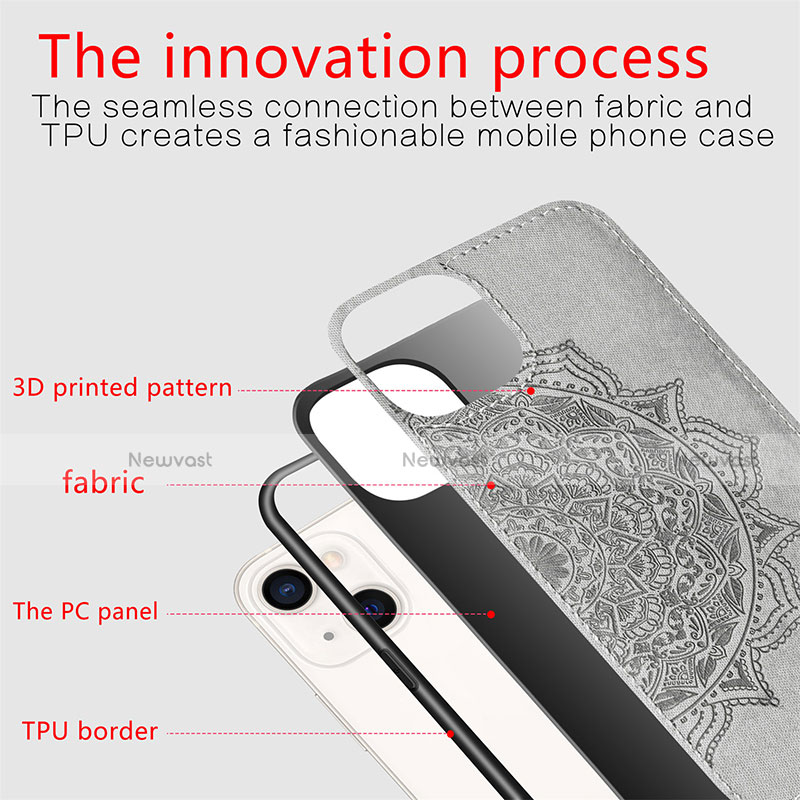 Silicone Candy Rubber Gel Fashionable Pattern Soft Case Cover S04 for Apple iPhone 13