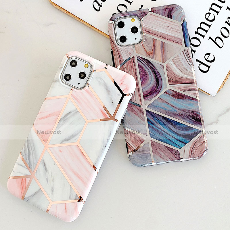 Silicone Candy Rubber Gel Fashionable Pattern Soft Case Cover S05 for Apple iPhone 11 Pro Max