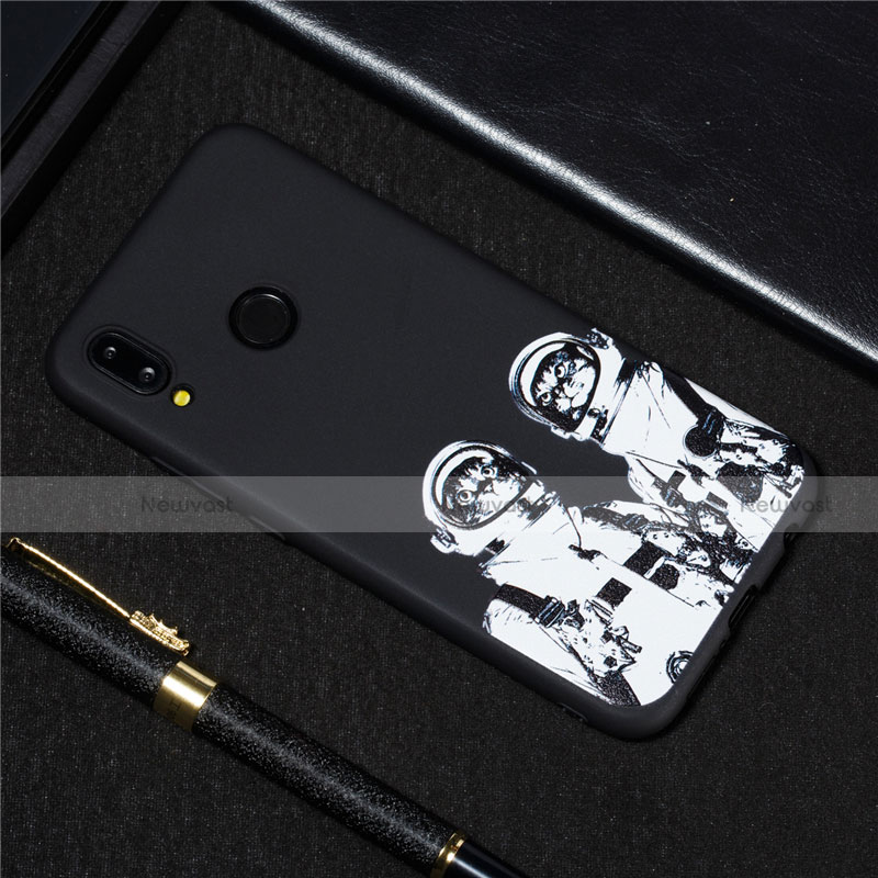 Silicone Candy Rubber Gel Fashionable Pattern Soft Case Cover S05 for Huawei Nova 3e