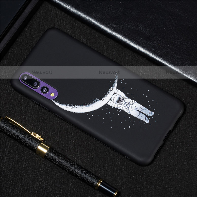 Silicone Candy Rubber Gel Fashionable Pattern Soft Case Cover S05 for Huawei P20 Pro