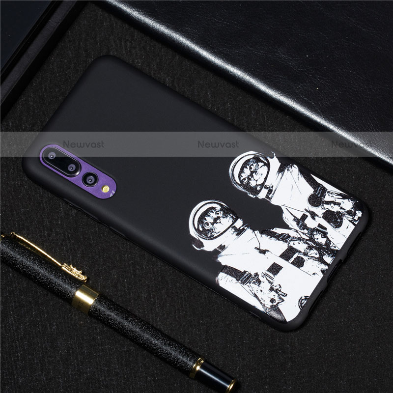 Silicone Candy Rubber Gel Fashionable Pattern Soft Case Cover S05 for Huawei P20 Pro