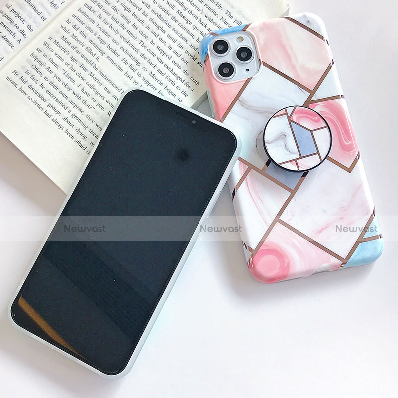 Silicone Candy Rubber Gel Fashionable Pattern Soft Case Cover S06 for Apple iPhone 11 Pro